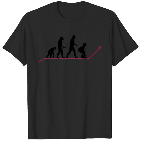 Discover Evolution of Skaters T-shirt