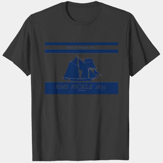1805 Pickle blue nautical design T-shirt