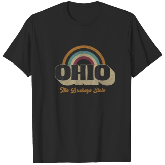 Vintage Ohio 70S 80S 90S Retro Lover Slogan Design T-shirt