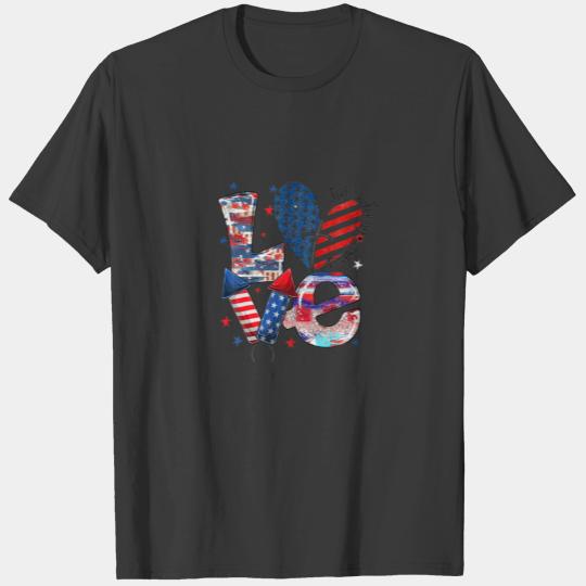 4Th Of July Faith Family Freedom American Flag Pat T-shirt