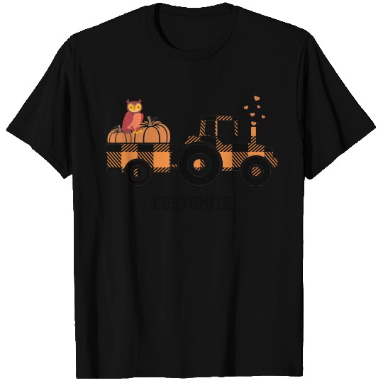 Tractor Pulling Pumpkins T-shirt