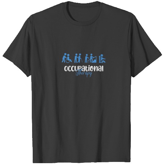 Funny Occupational Therapy Blue MOTHER's DAY CHRIS T-shirt