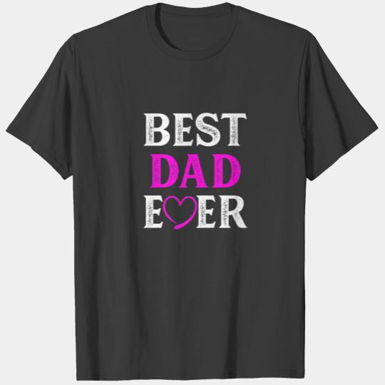 Funny Best Dad Ever Matching Family Valentines Day T-shirt