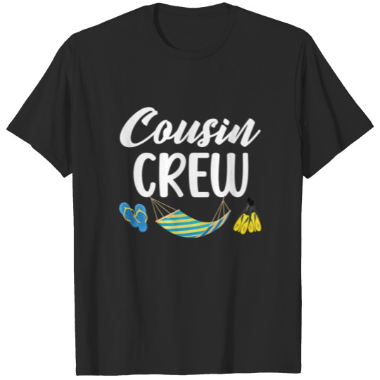 Discover Cousin Crew Family Vacation Beach Vacay Summer Tri T-shirt