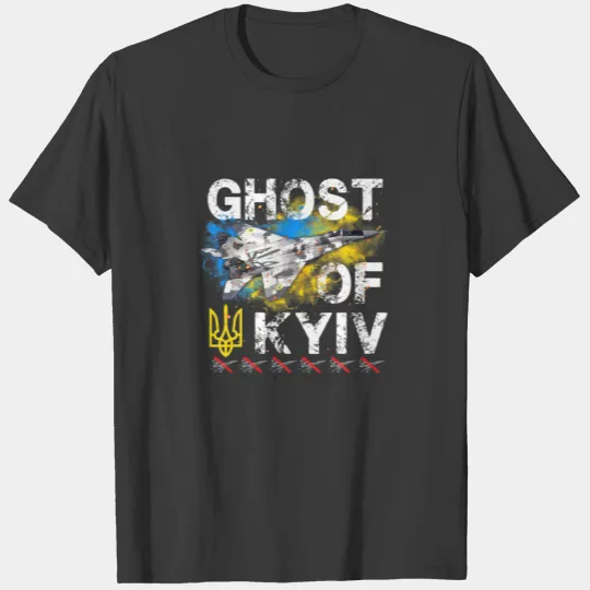 Ghost Of Kyiv I Stand With Ukraine Support Ukraine T-shirt