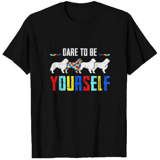 Autistic | Dare To Be Different Bernese Mountain Plus Size T-shirt