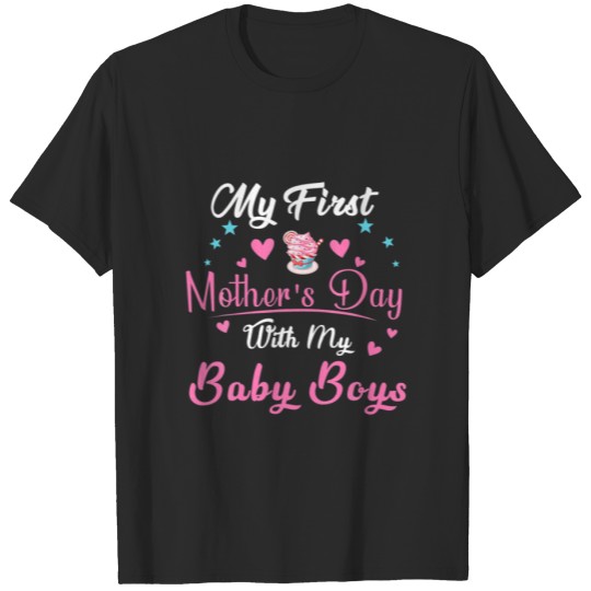 Discover Women Family My First Mothers Day With My Baby T-shirt