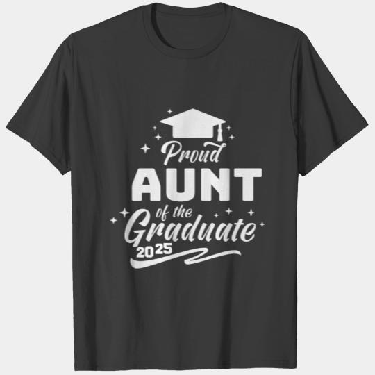 Proud Aunt of a Class of 2025 Graduate Senior T-shirt