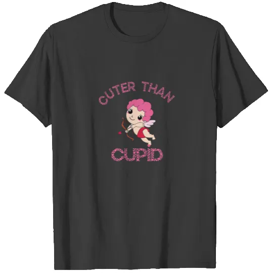 Kids Cuter Than Cupid Kids Valentine's Day T-shirt