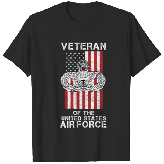 Air Force Veterans Gift for Mom Dad on Veterans Da T-shirt