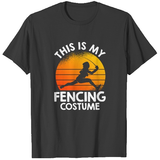This Is My Fencing Costume T-shirt