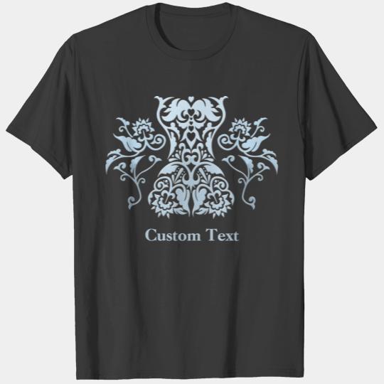Floral Corset Damask Icon T-shirt