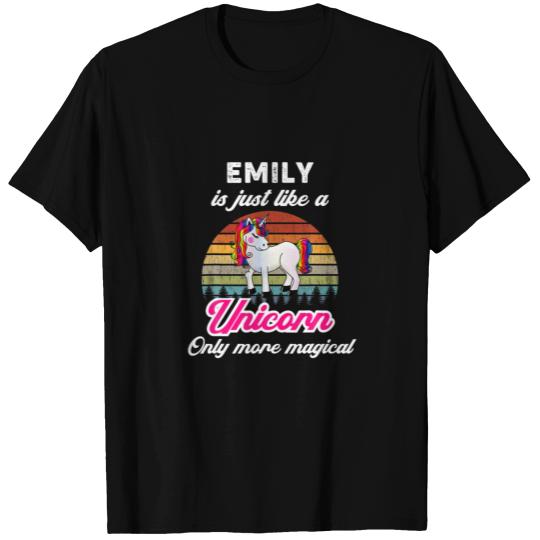 Emily Is Like A Unicorn Funny Women, Girl / Baby N T-shirt