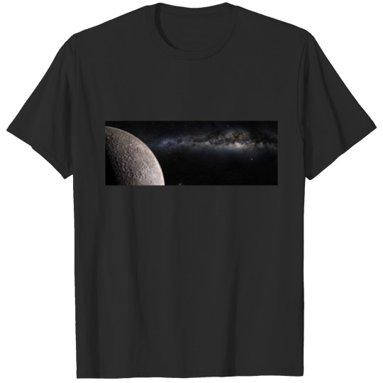 Moon and Galaxy. Sweat T-shirt