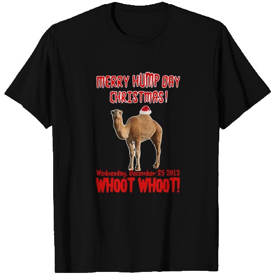 Merry Hump Day Christmas Camel T-shirt