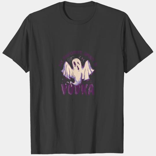 My Favorite Spirit Is Vodka - Halloween Design T-shirt
