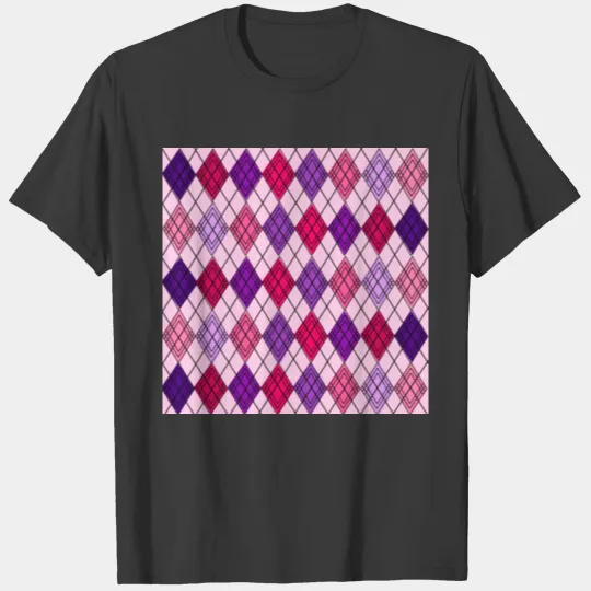 Art Deco Argyle T-shirt