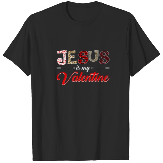Discover Jesus Is My Valentines Day Christian Leopard T-shirt