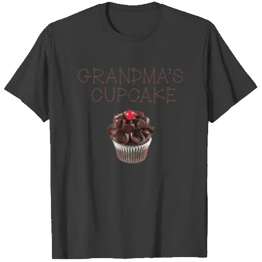 Adorable “Grandma’s Cupcake” Infant Boy or Girl T-shirt