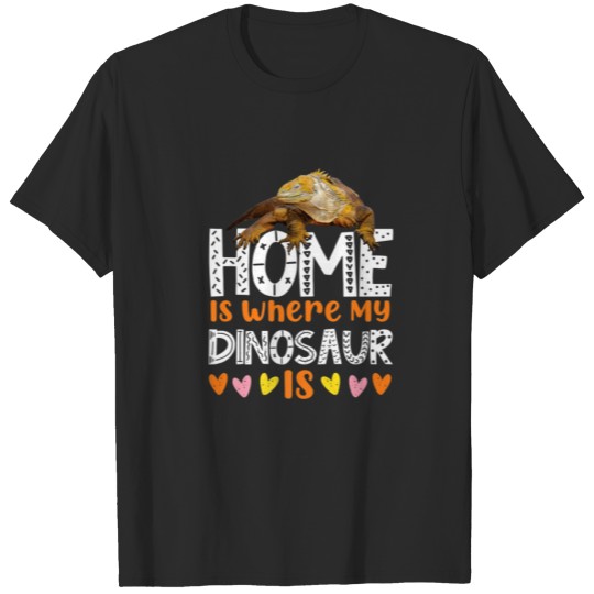Discover Iguana Home Is Where My Dinosaur Is T-shirt