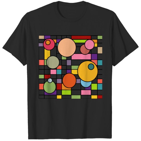 Discover Mid-Century Modern Grid T-shirt