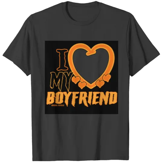 spooky I Love My Boyfriend T-shirt