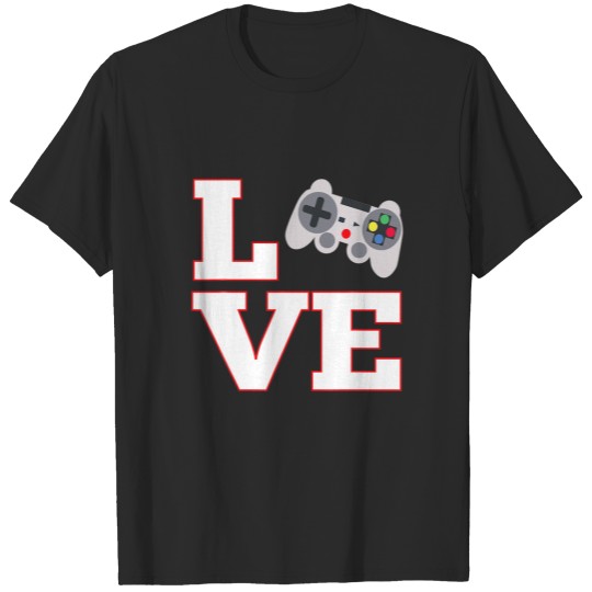 Discover Boys Video Game Valentines Day Outfit Love With Co T-shirt