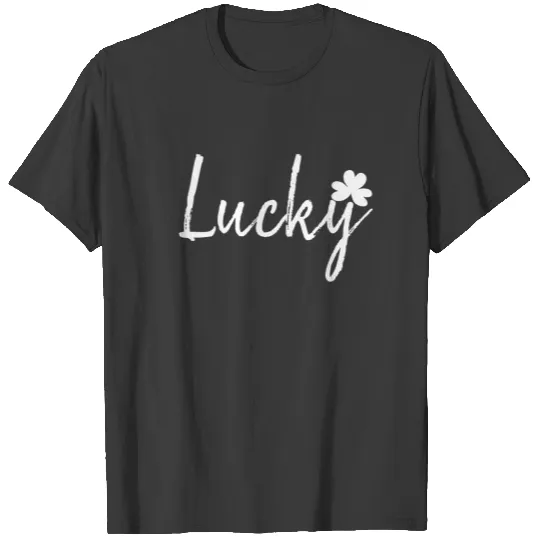 Lucky Irish Shamrock St Patricks Day T-shirt