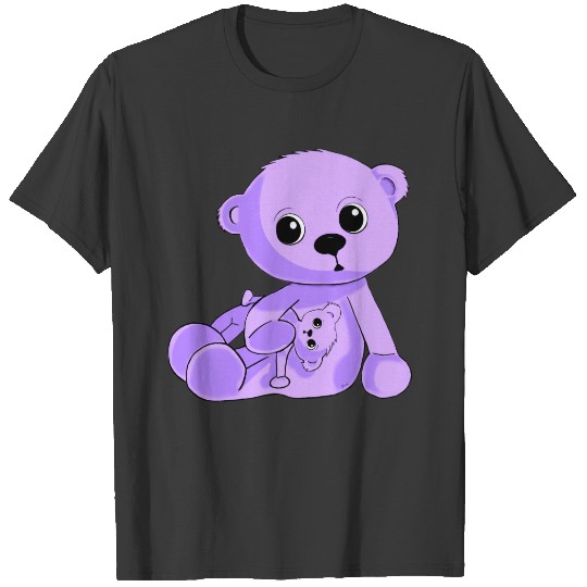 Purple Teddy Bear T-shirt