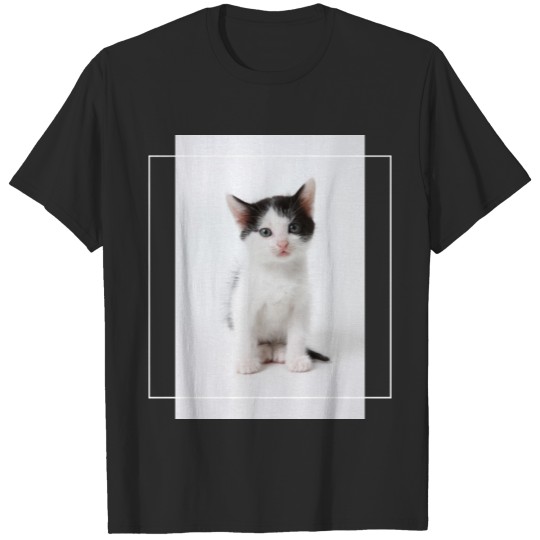 Discover Black Spotted Kitten T-shirt