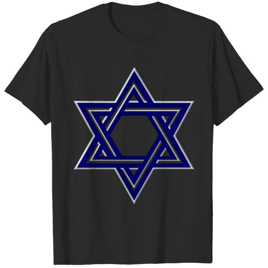 Discover KRW Blue Star of David T-shirt