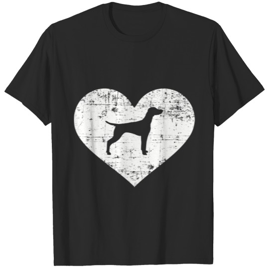 Discover Vizsla heart T-shirt
