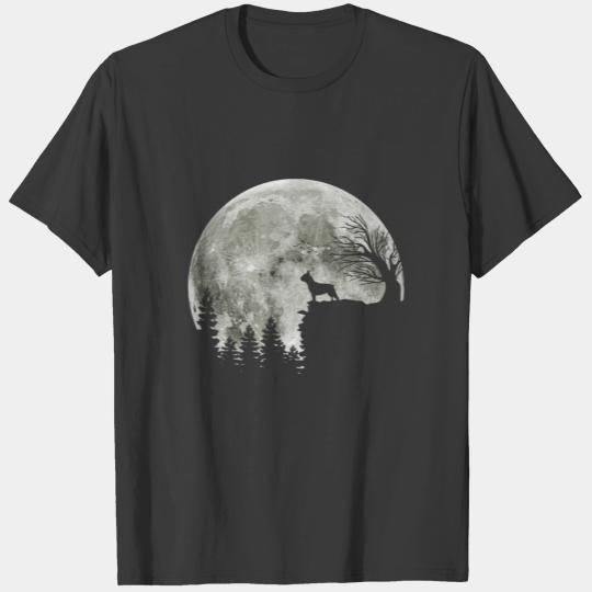 frenchie on mountain halloween themed s T-shirt