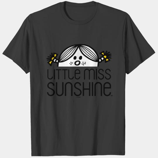 Little Miss Sunshine Peeking Over T-shirt
