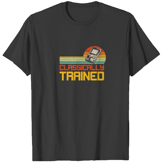 Classically Trained Gamer Vintage Retro Gaming Arc T-shirt