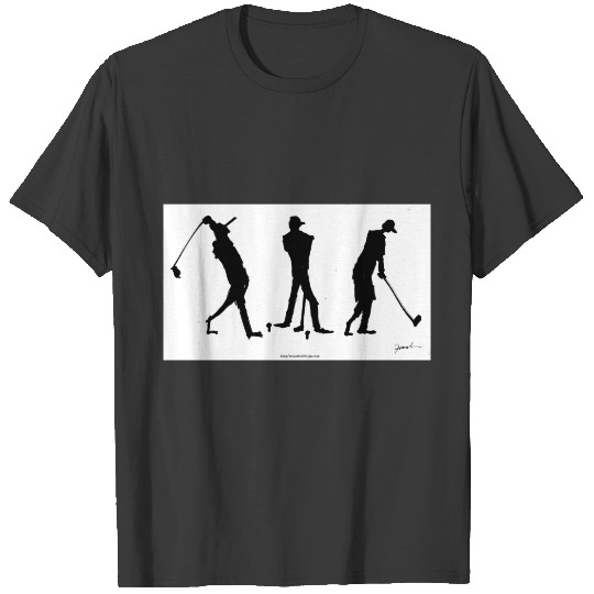 Discover golf art 7 tony fernandes T-shirt