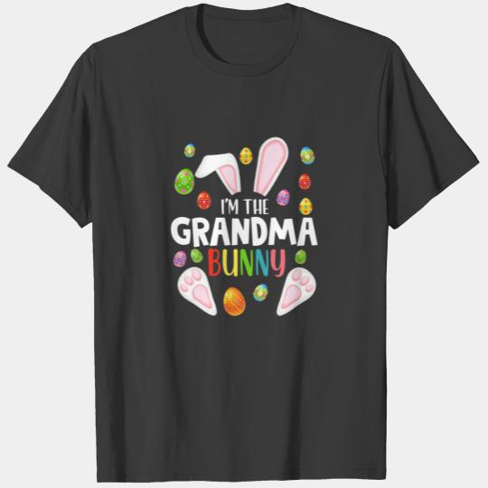 I'm The Grandma Bunny Funny Matching Family Easter T-shirt