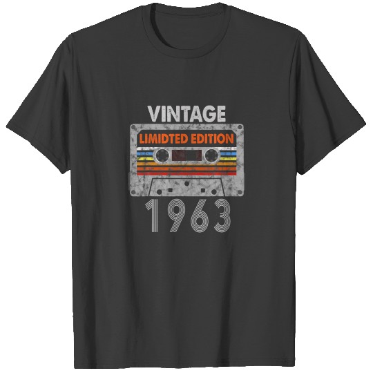 Vintage 1963 Made In 1963 58Th Birthday Limited Ed T-shirt