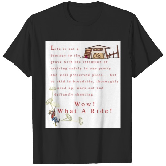 Discover Wow... what a ride! T-shirt