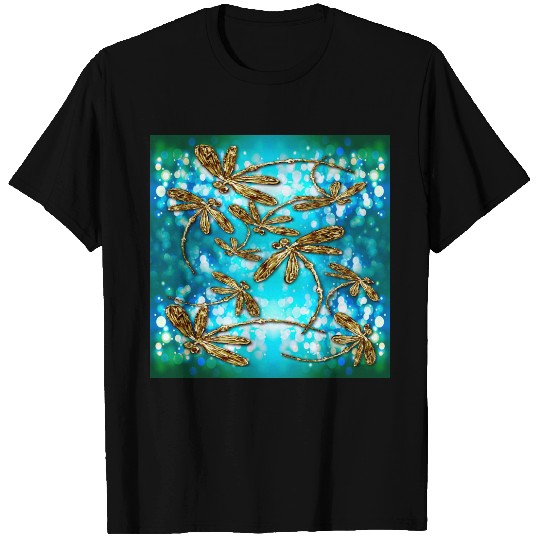 Dragonfly Flit Bubbles T-shirt