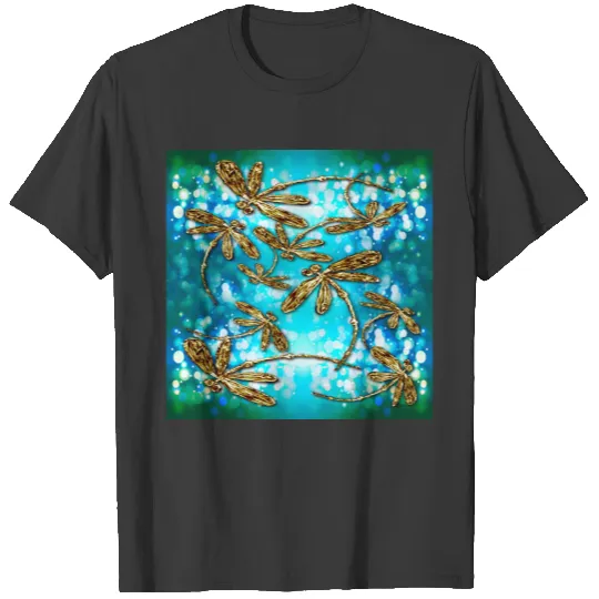 Dragonfly Flit Bubbles T-shirt