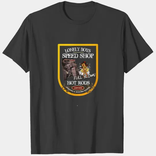 Lonely Boys Speed Shop Full Blown Hot Rod T-shirt