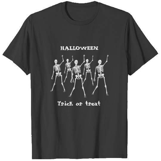 Discover Halloween trick or treat White for Dark T-shirt