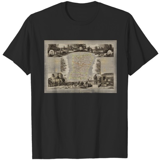 Discover Forest, district boundaries T-shirt