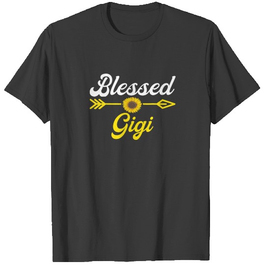 Mothers Day Grandma , Blessed To Be Called Gigi T-shirt