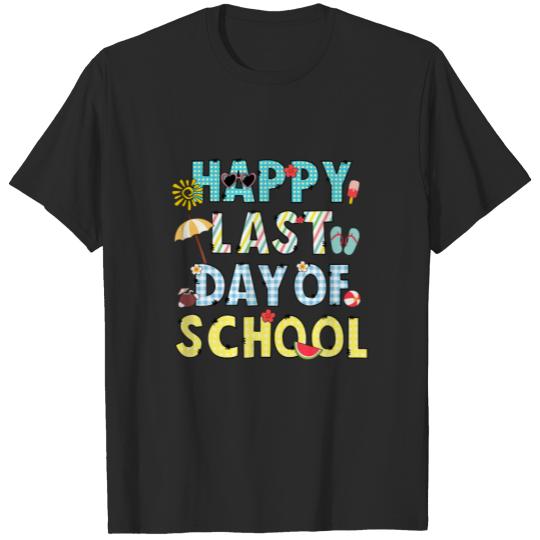 Discover Happy Last Day Of School Sunglasses Hello Summer F T-shirt