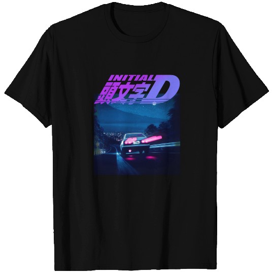 Initial D Neon AE86 T-shirt