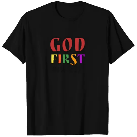God First Women's V-Neck T-shirt
