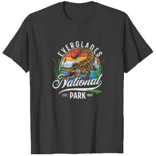 Everglades National Park Alligator Tourist Gift T-shirt