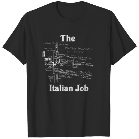 Italian Job Map T-shirt